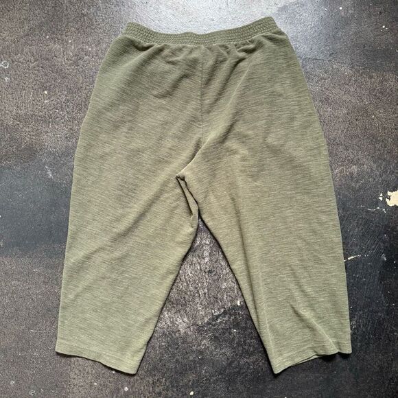 Old Navy Women’s Green Pull On Pants Cotton Blend Size XL Essential Style - Picture 4 of 13